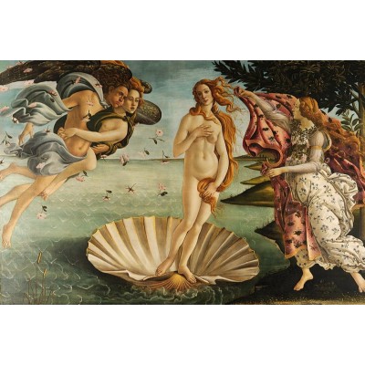 Puzzle Impronte-Edizioni-087 Sandro Botticelli - Die Geburt der Venus