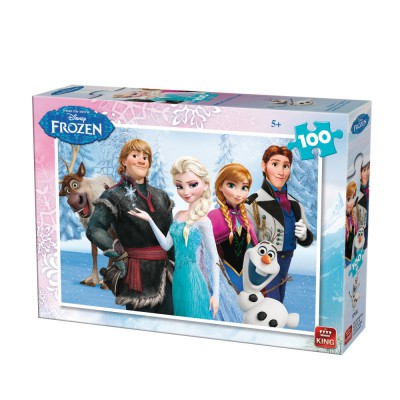 Puzzle King-Puzzle-05293-A Frozen - Die Eiskönigin