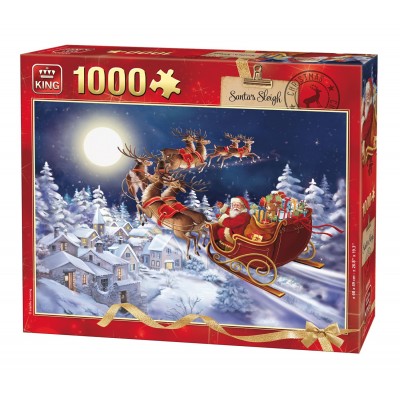 Puzzle King-Puzzle-05601 Santa's Sleigh