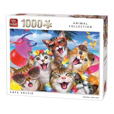 Puzzle King-Puzzle-05702 Cats Selfie