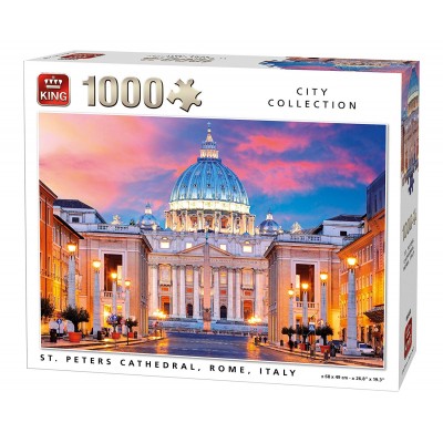 Puzzle King-Puzzle-05706 St. Peters Dom Italien
