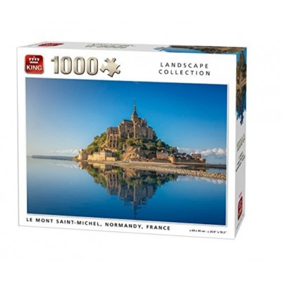 Puzzle King-Puzzle-05711 Mont Saint-Michel, Frankreich