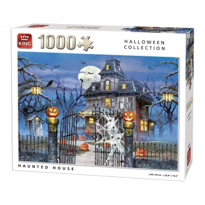Puzzle King-Puzzle-05723 Halloween Haunted House