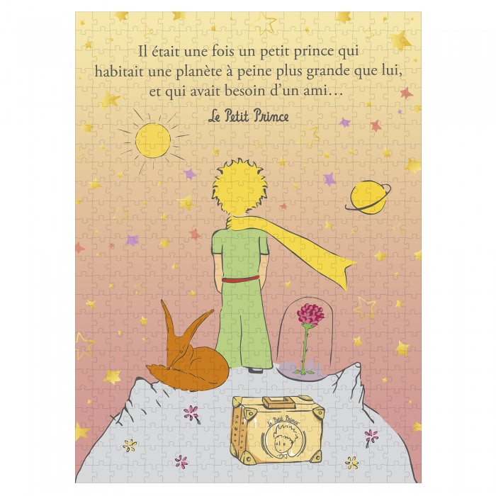 Puzzle  Kiub-80029 Le Petit Prince - Koffer