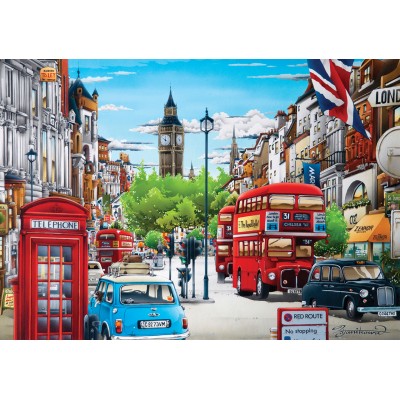 Puzzle KS-Games-24001 London in Red