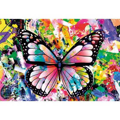 Puzzle Magnolia-2336 Kunterbunter Schmetterling
