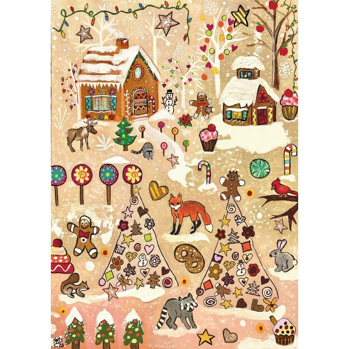 Puzzle Magnolia-4106 Lebkuchen-Wunderland