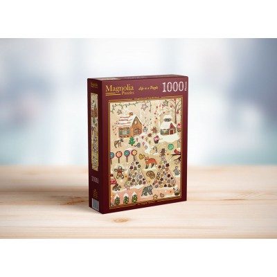 Puzzle Magnolia-4106 Lebkuchen-Wunderland