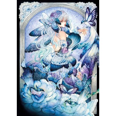 Puzzle Magnolia-6204 Midnight Blue