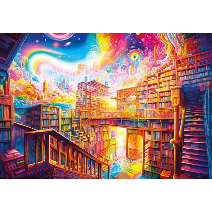 Puzzle Magnolia-8605 Library City