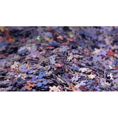 Mystery-Puzzle-500 Mystery Puzzle ohne Box & ohne Bild - Beutel mit 500 Teile