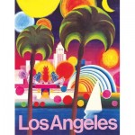 Puzzle   Los Angeles - American Airlines Poster Mini