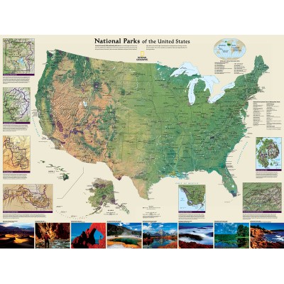 Puzzle New-York-Puzzle-NG1707 American National Parks