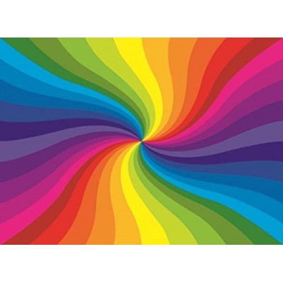 Puzzle Nova-Puzzle-40505 Regenbogen platzen