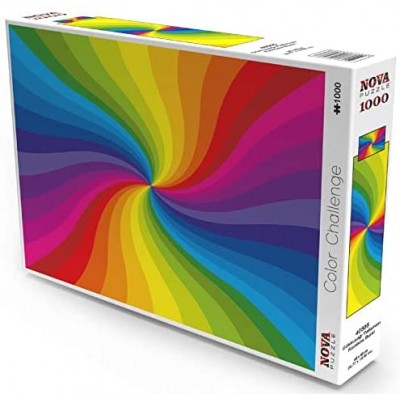 Puzzle Nova-Puzzle-40505 Regenbogen platzen