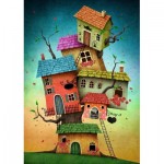 Puzzle  Nova-Puzzle-41008 Fantastische Häuser