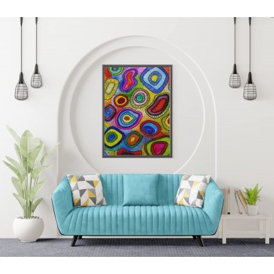 Puzzle Nova-Puzzle-41016 Bunte Blasen