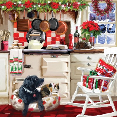 Puzzle Otter-House-Puzzle-74138 Christmas Kitchen