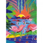 Puzzle   Flamants Roses