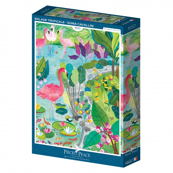 Puzzle  Pieces-and-Peace-0107 Tropischer Spaziergang