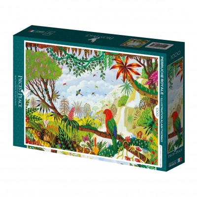 Puzzle Pieces-Peace-F-00075 Königssittich