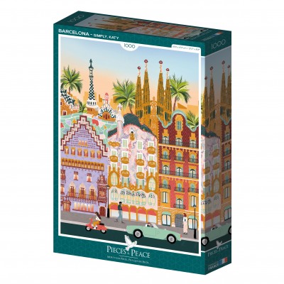 Puzzle Pieces-Peace-F-00080 Barcelona
