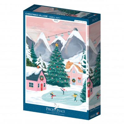 Puzzle Pieces-Peace-F-00116 Weihnachtsdorf