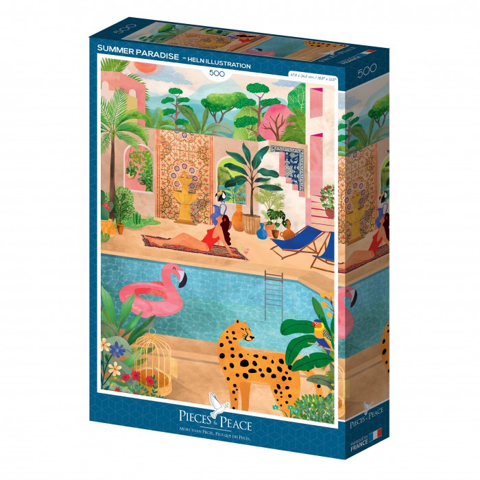 Puzzle  Pieces-Peace-F-00127 Sommerparadies