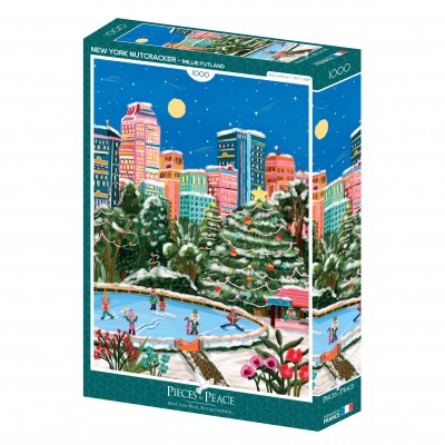 Puzzle Pieces-Peace-F-00142 New Yorker Nussknacker