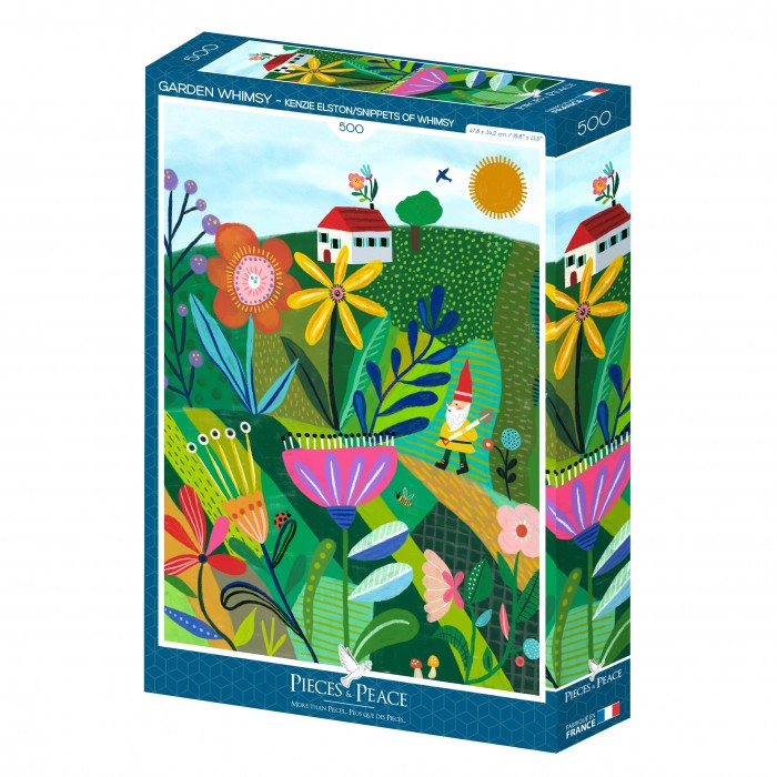 Puzzle  Pieces-Peace-F-00146 Launenhafter Garten