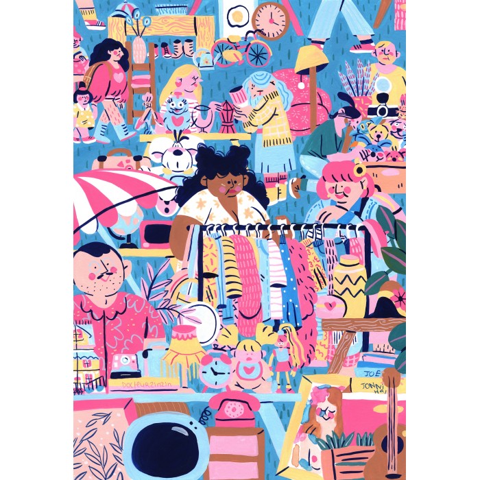 Puzzle   Flohmarkt