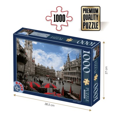 Puzzle Roovi-64288 Belgien: Grand Place, Brüssel