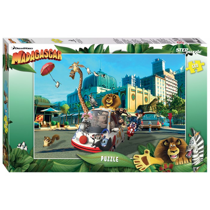 Puzzle Step-Puzzle-97037 Madagascar 3