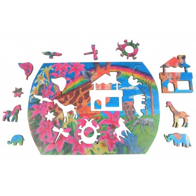 The-Wild-Puzzle-759818 Wooden Puzzle - A Beautiful Shelter