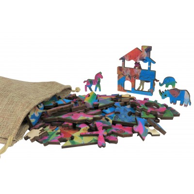 The-Wild-Puzzle-759818 Wooden Puzzle - A Beautiful Shelter
