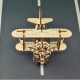 3D Holzpuzzle - Biplane
