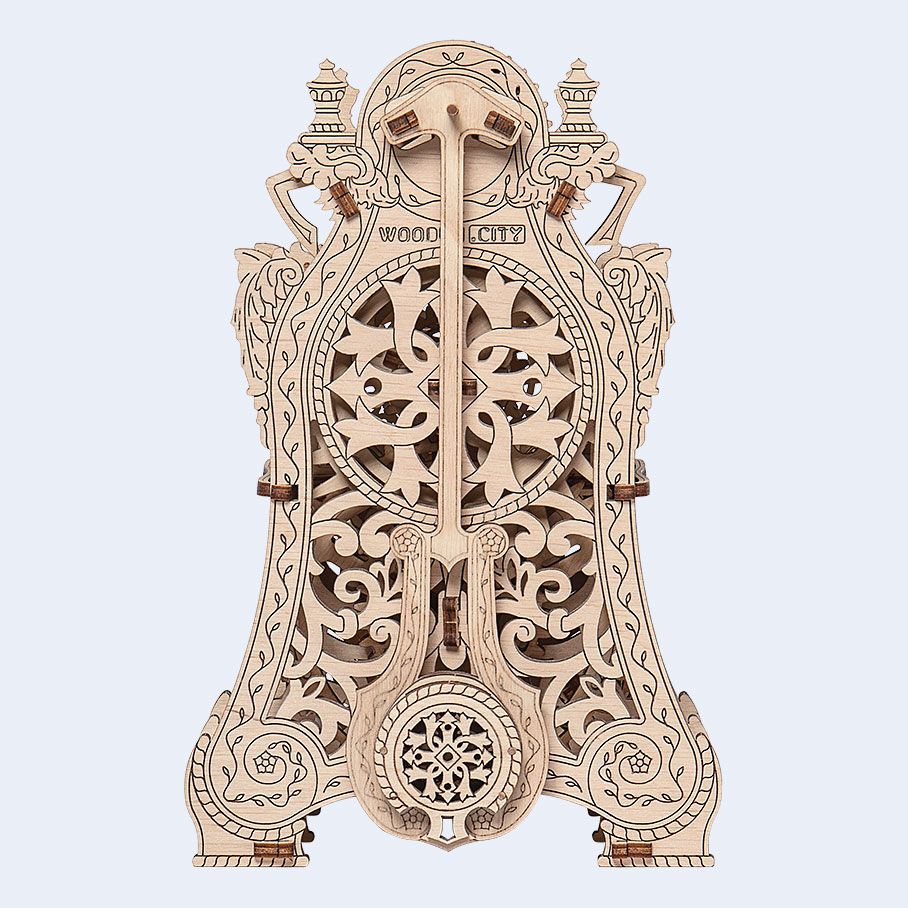 3D Modellbausatz zum selberbauen aus Holz 149 Teile Magic Clock Wooden City 
