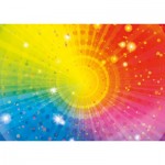 Puzzle  Yazz-3817 Abstract Rainbow